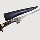 Antique Original Afghan Khyber Waziri knife dagger pesh kabz , karud, choora, pesh kabz 19th to 20th century, T shaped blade, No: MS23/ A101