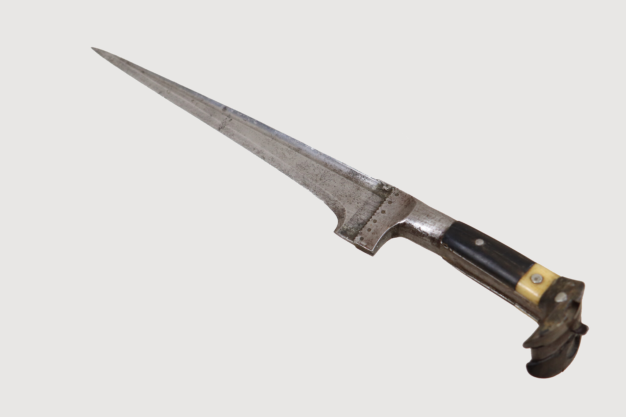 Antike Originale Afghan Khyber Messer Dolch choora dagger karud Pesh kabze waziri Khybermesser 19th to 20th Afghanistan Nr:MS23/ A101