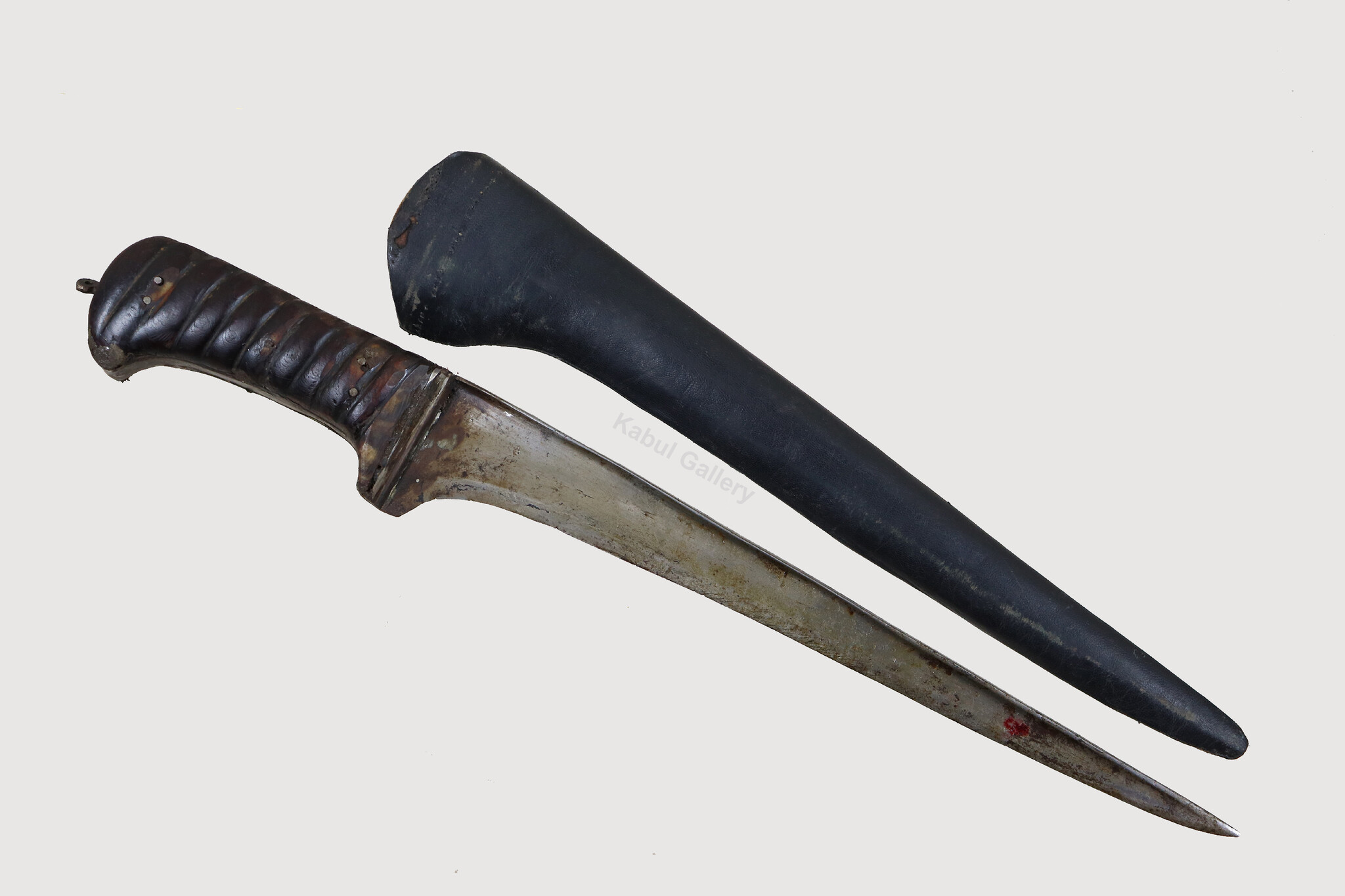 Antique Original Afghan Khyber Waziri knife dagger pesh kabz , karud, choora, pesh kabz 19th to 20th century, T shaped blade, No: MS23/ A102