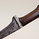 Antique Original Afghan Khyber Waziri knife dagger pesh kabz , karud, choora, pesh kabz 19th to 20th century, T shaped blade, No: MS23/ A104