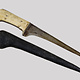 Antique Original Afghan Khyber Waziri knife dagger pesh kabz , karud, choora, pesh kabz 19th to 20th century, T shaped blade, No: MS23/ A105