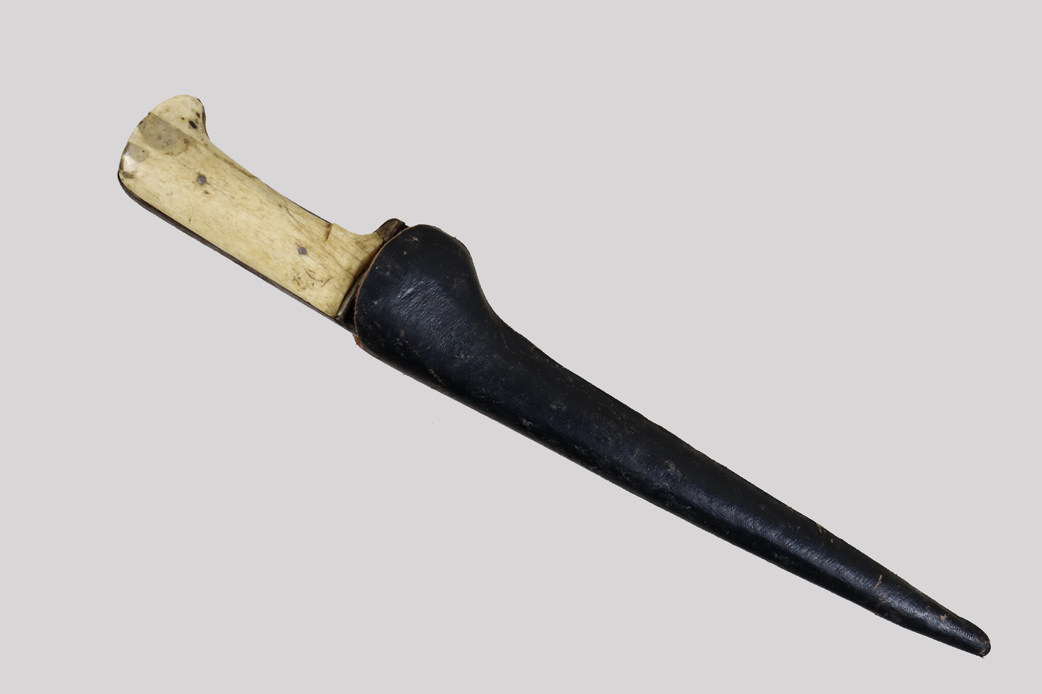 Antique Original Afghan Khyber Waziri knife dagger pesh kabz , karud, choora, pesh kabz 19th to 20th century, T shaped blade, No: MS23/ A105