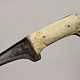 Antique Original Afghan Khyber Waziri knife dagger pesh kabz , karud, choora, pesh kabz 19th to 20th century, T shaped blade, No: MS23/ A105