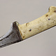 Antique Original Afghan Khyber Waziri knife dagger pesh kabz , karud, choora, pesh kabz 19th to 20th century, T shaped blade, No: MS23/ A105