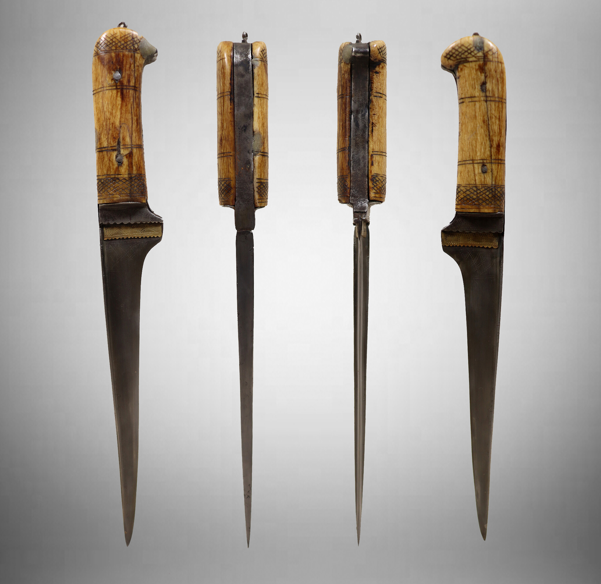 Antike Originale Afghan Khyber Messer Dolch choora dagger karud Pesh kabze waziri Khybermesser 19th to 20th Afghanistan Nr:MS23/ A106