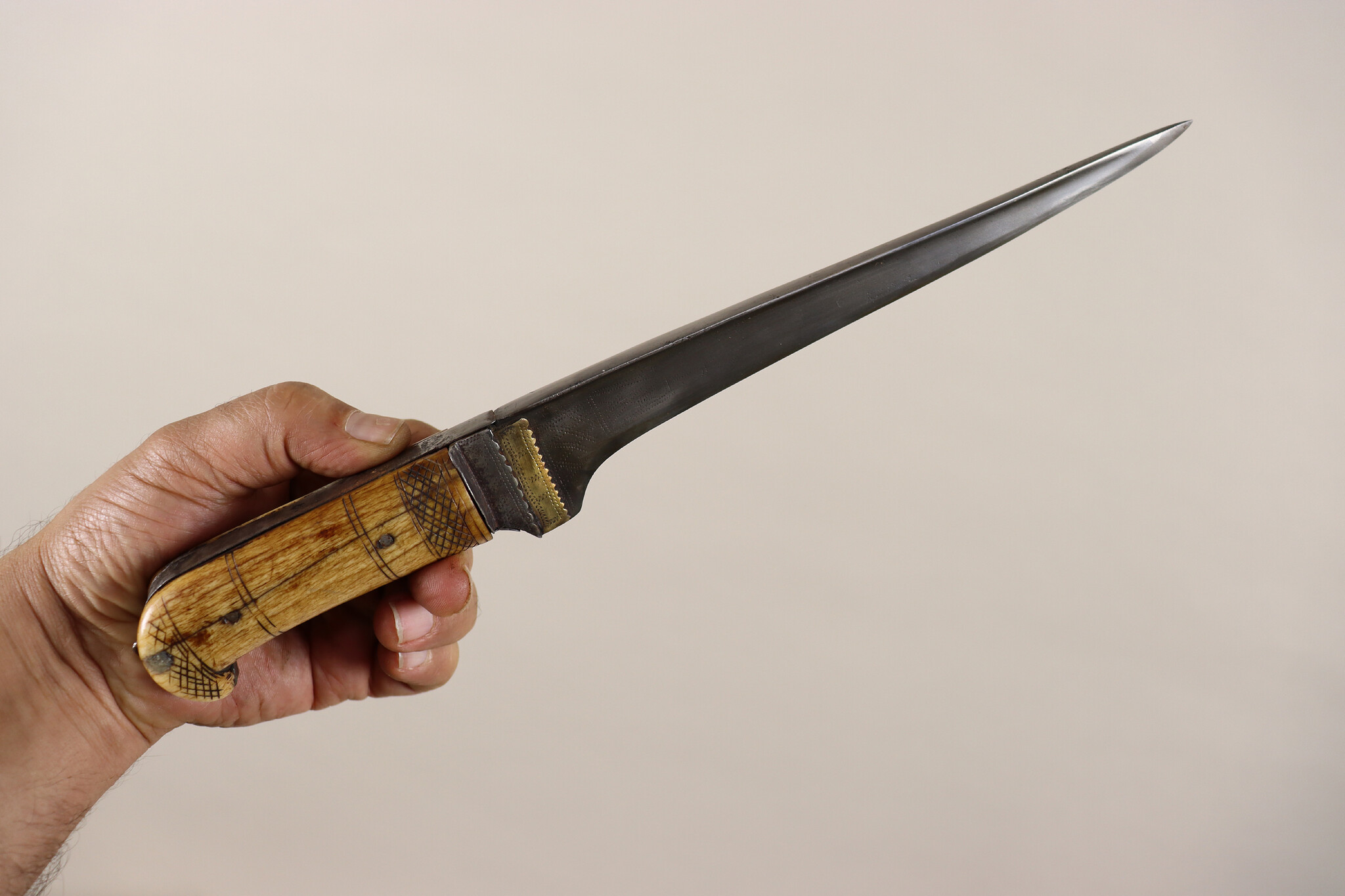 Antike Originale Afghan Khyber Messer Dolch choora dagger karud Pesh kabze waziri Khybermesser 19th to 20th Afghanistan Nr:MS23/ A106