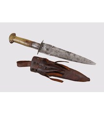 Antique Original Afghan Khyber Waziri knife dagger pesh kabz , karud, choora, pesh kabz 19th to 20th century, T shaped blade, No: MS23/ A112