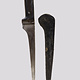 Antique Original Afghan Khyber Waziri knife dagger pesh kabz , karud, choora, pesh kabz 19th to 20th century, T shaped blade, No: MS23/ A113