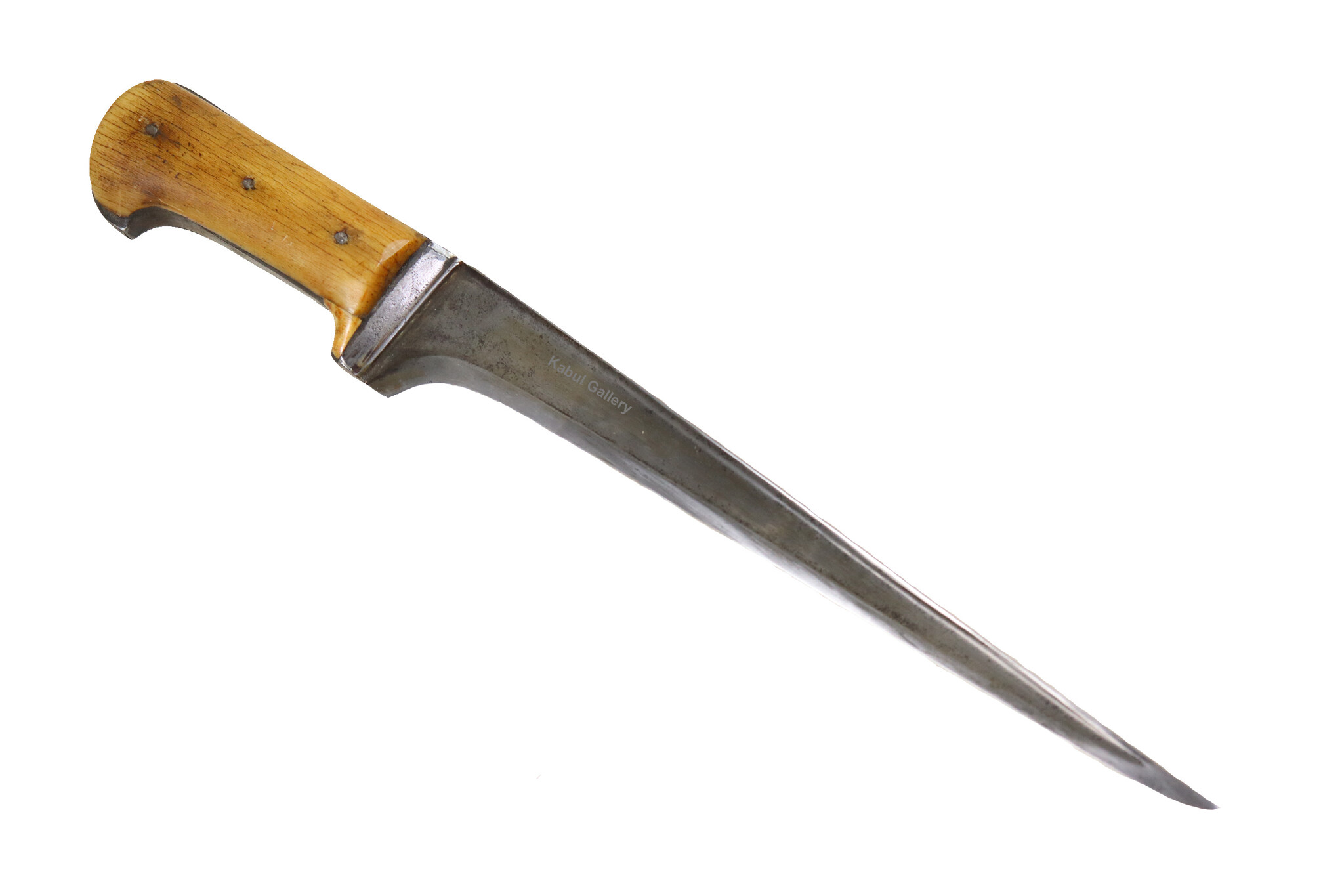 Antique Original Afghan Khyber Waziri knife dagger pesh kabz , karud, choora, pesh kabz 19th to 20th century, T shaped blade, No: MS23/ A120