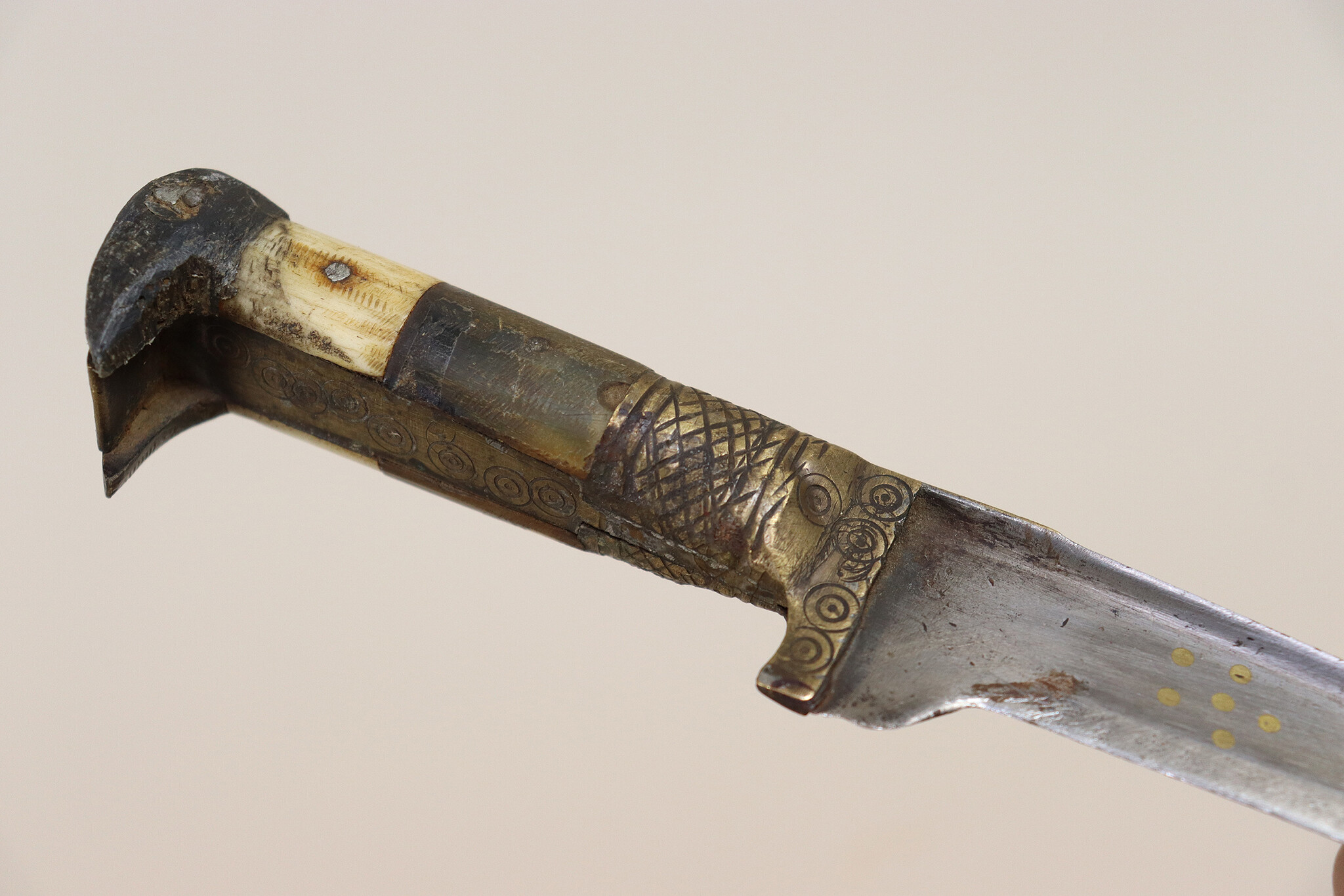 Antike Originale Afghan Khyber Messer Dolch choora dagger karud Pesh kabze waziri Khybermesser 19th to 20th Afghanistan Nr:MS23/ A119