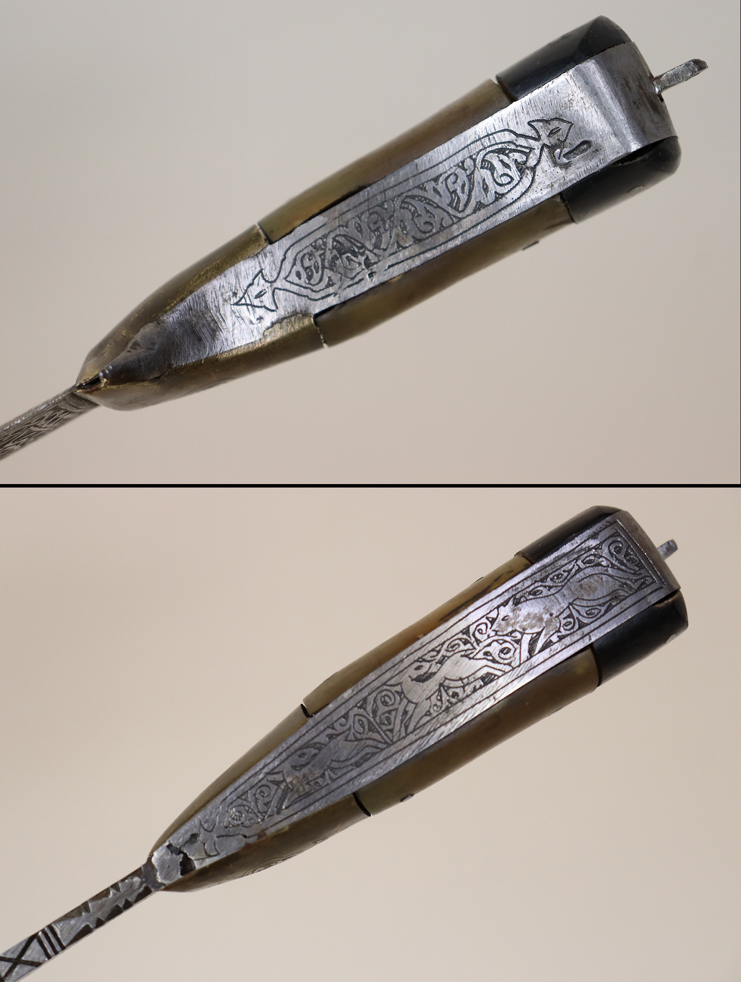 Original Afghan Khyber Waziri knife dagger pesh kabz , karud, choora, pesh kabz  No: MS23/ N7