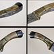 Original Afghan Khyber Waziri knife dagger pesh kabz , karud, choora, pesh kabz  No: MS23/ N7