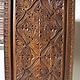 antique-look Hand carved solid wood  orient vintage wooden cabinet bookshelf shelf from Afghanistan Nuristan 23