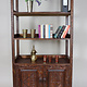 antique-look Hand carved solid wood  orient vintage wooden cabinet bookshelf shelf from Afghanistan Nuristan 23