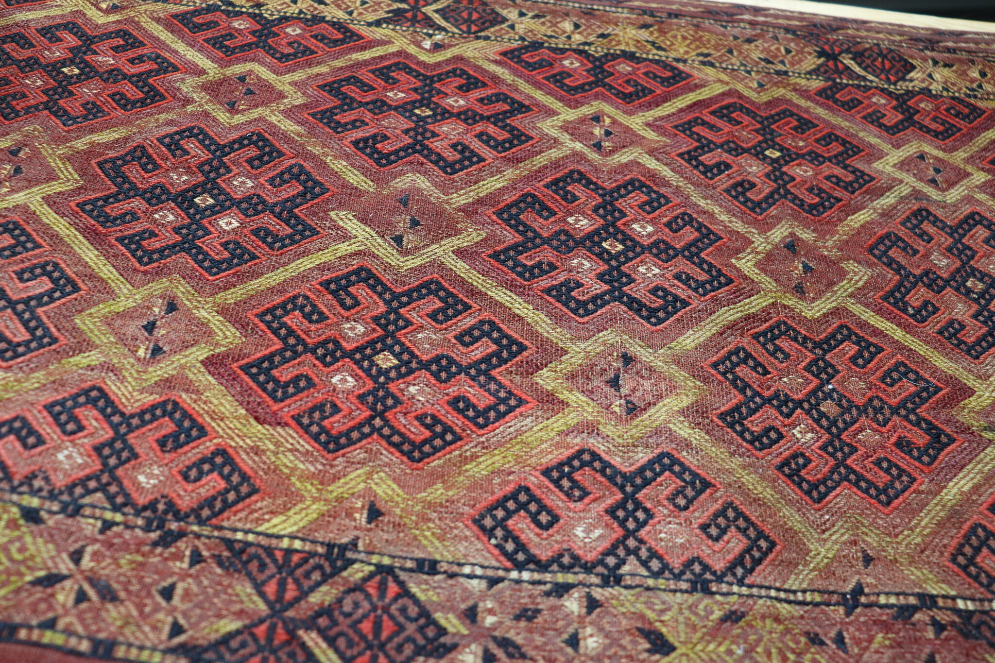 Antique Uzbek nomad sumakh tent Bag Wonderful  Yomud Turkmen Torba from Afghanistan Turkmenistan No:EB23