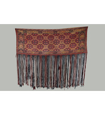 133x115 cm Antik und seltener Uzbek Nomaden Zelttasche tasche Torba aus Afghanistan Djaller Turkmenistan  Nr:EB23