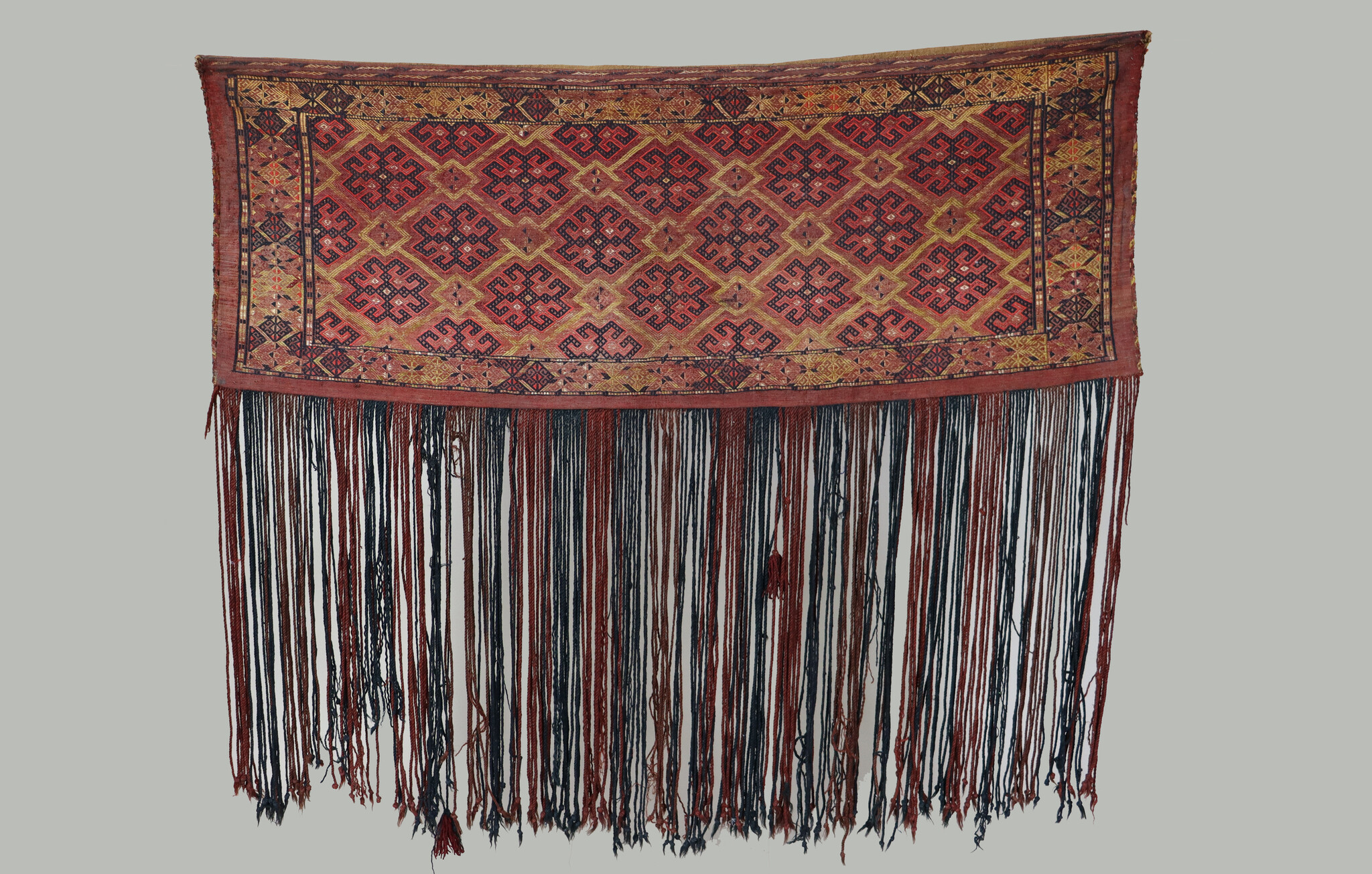 Antique Uzbek nomad sumakh tent Bag Wonderful  Yomud Turkmen Torba from Afghanistan Turkmenistan No:EB23