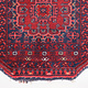 Antique Turkmen Ersari Elephant foot design Turkmen Rug Horse saddle cover blanket rug from Afghanistan Nr:23A