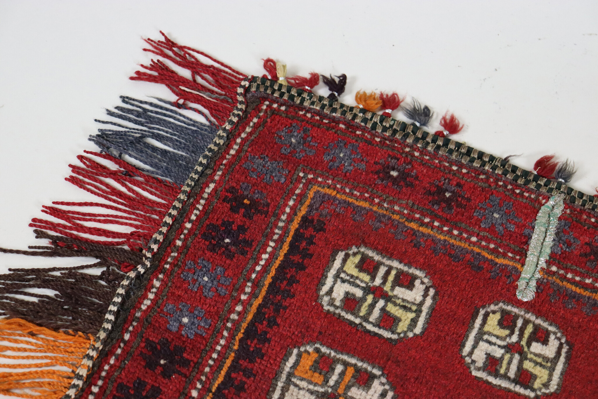 Antique beloch Ersari  design nomad Rug Horse saddle cover blanket rug from Afghanistan Nr:23B