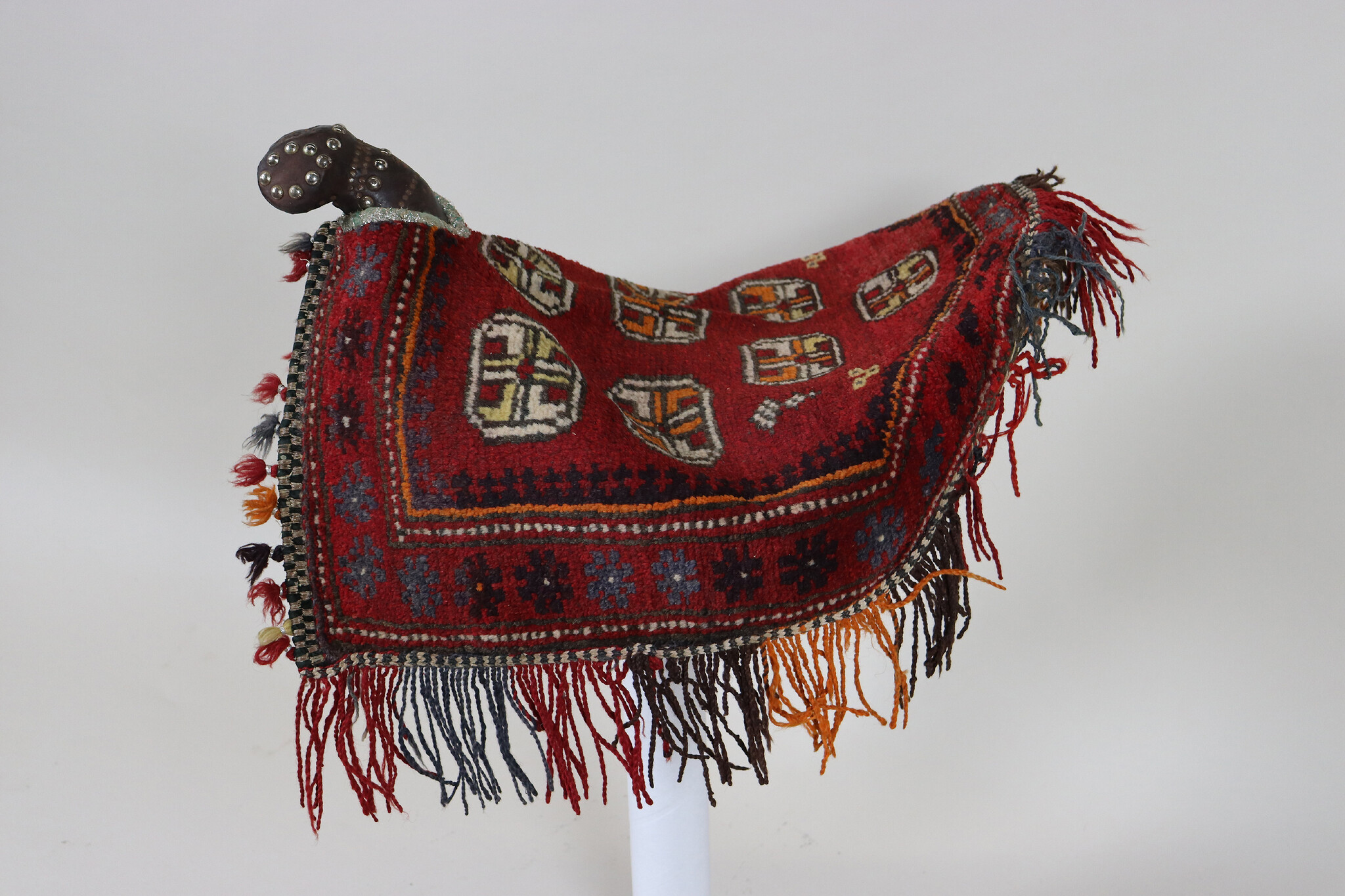 Antique beloch Ersari  design nomad Rug Horse saddle cover blanket rug from Afghanistan Nr:23B