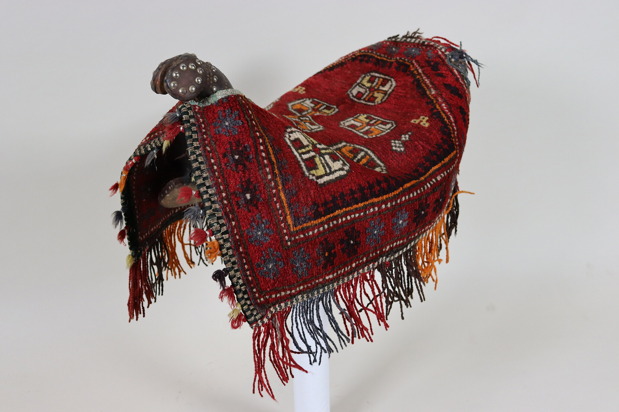 Antique beloch Ersari  design nomad Rug Horse saddle cover blanket rug from Afghanistan Nr:23B