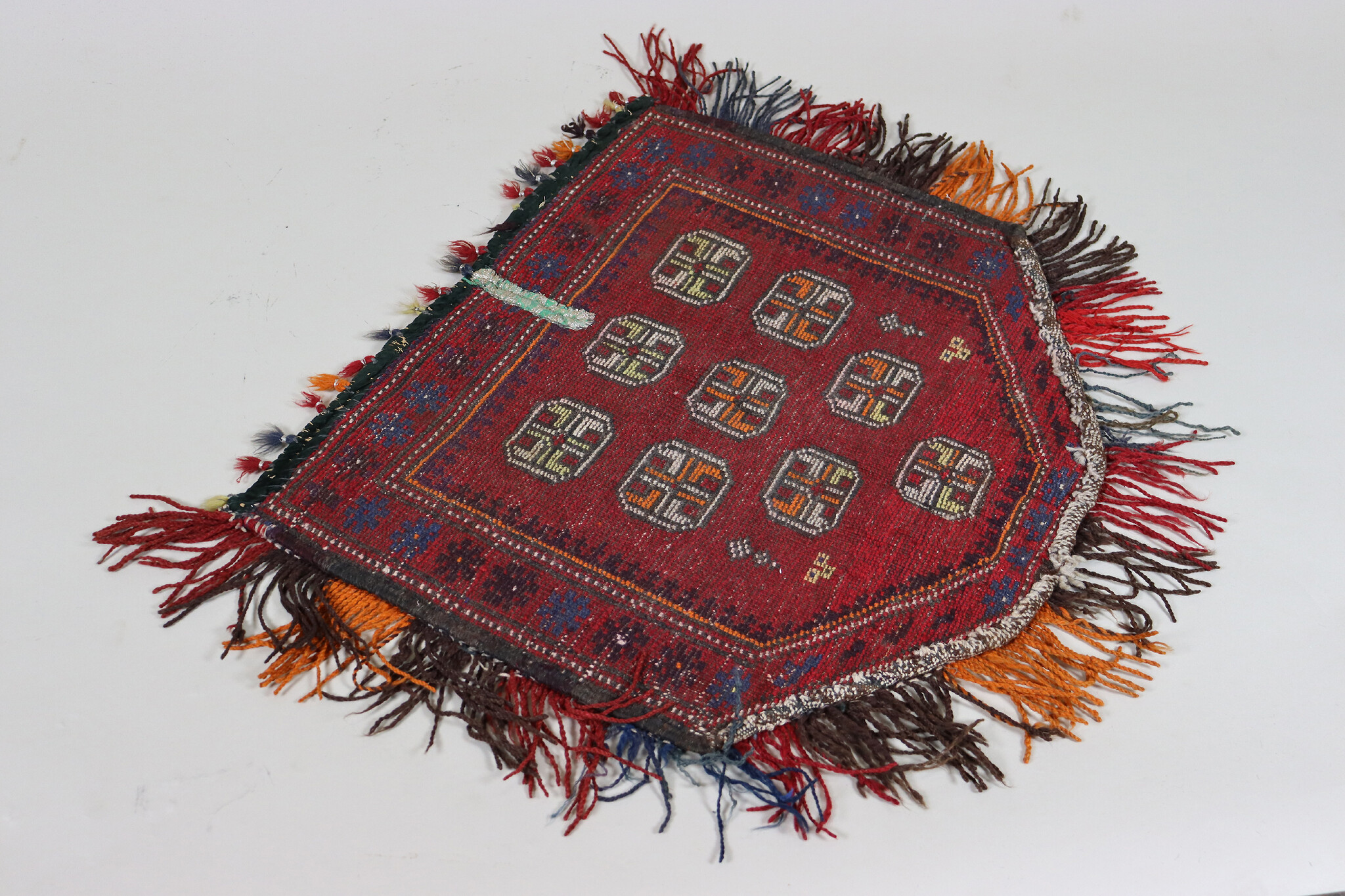 Antique beloch Ersari  design nomad Rug Horse saddle cover blanket rug from Afghanistan Nr:23B
