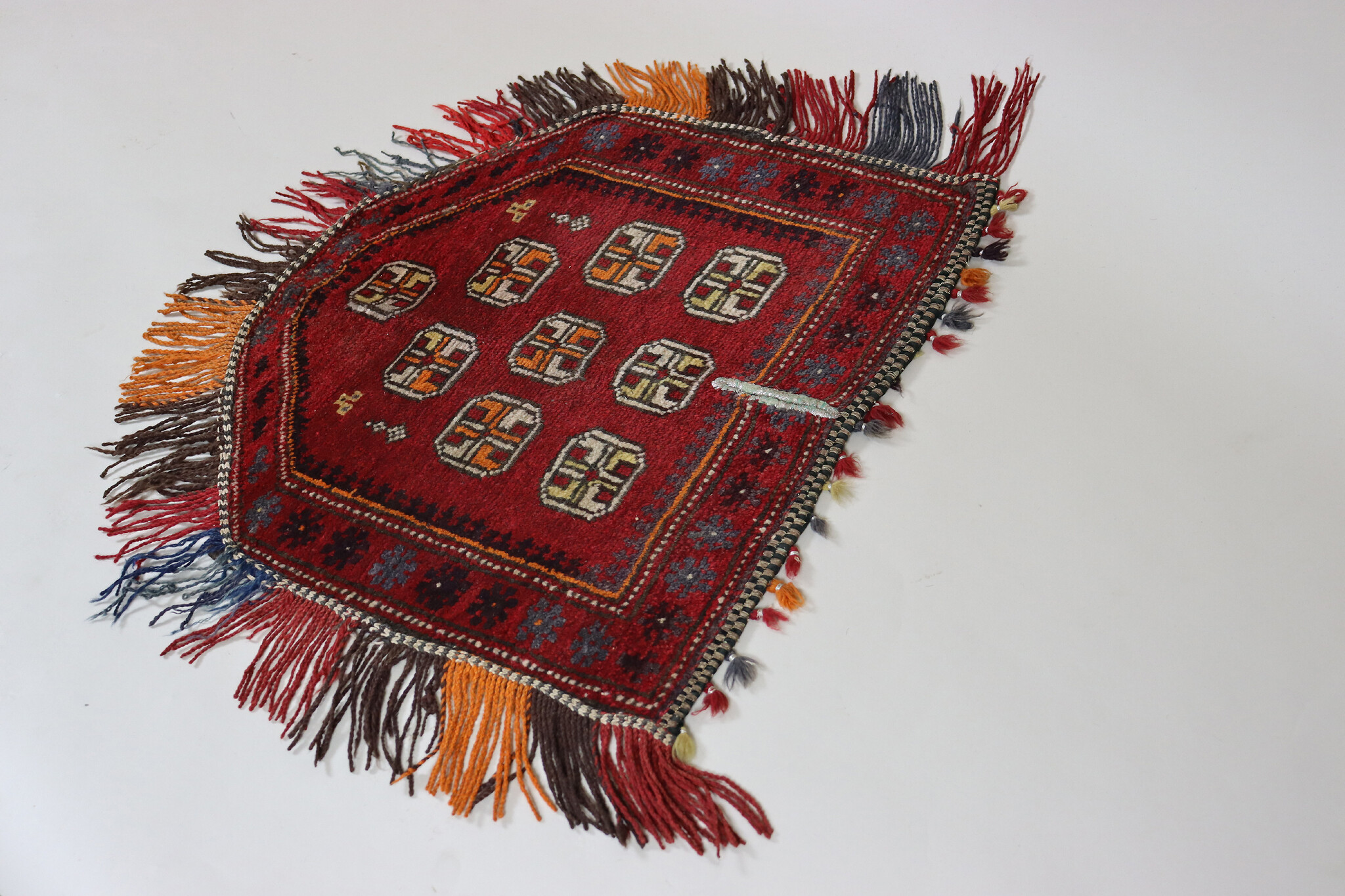 Antique beloch Ersari  design nomad Rug Horse saddle cover blanket rug from Afghanistan Nr:23B