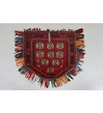 Antiker Beloch Ersari  Design Teppich Pferdesatteldecke Decke Teppich aus Afghanistan Nr:23B