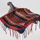 Antiker turkmenischer Ersari yomut Design Teppich Pferdesatteldecke Decke Teppich aus Afghanistan Nr:23D