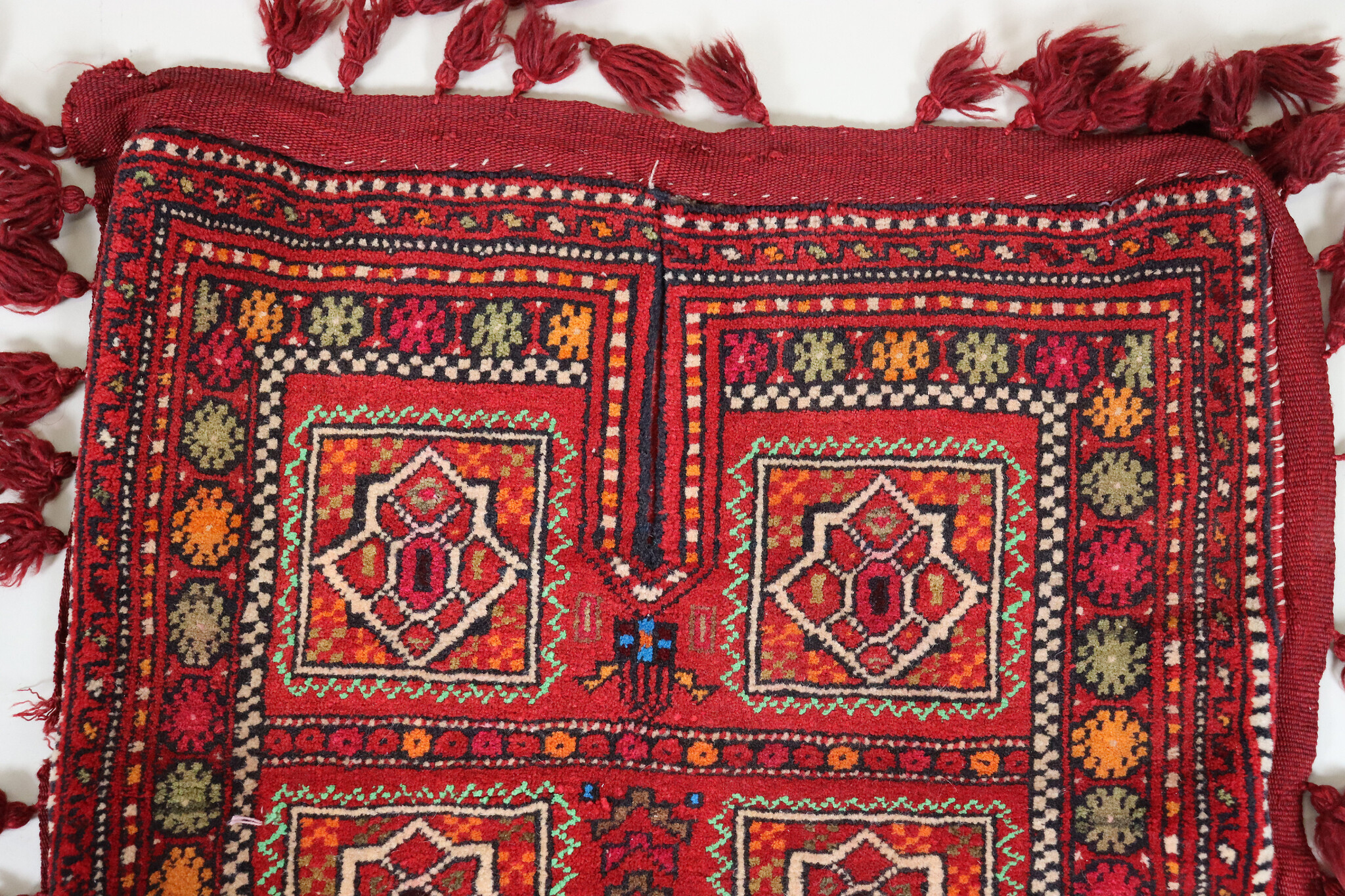 Antique beloch Ersari  design nomad Rug Horse saddle cover blanket rug from Afghanistan Nr:23C