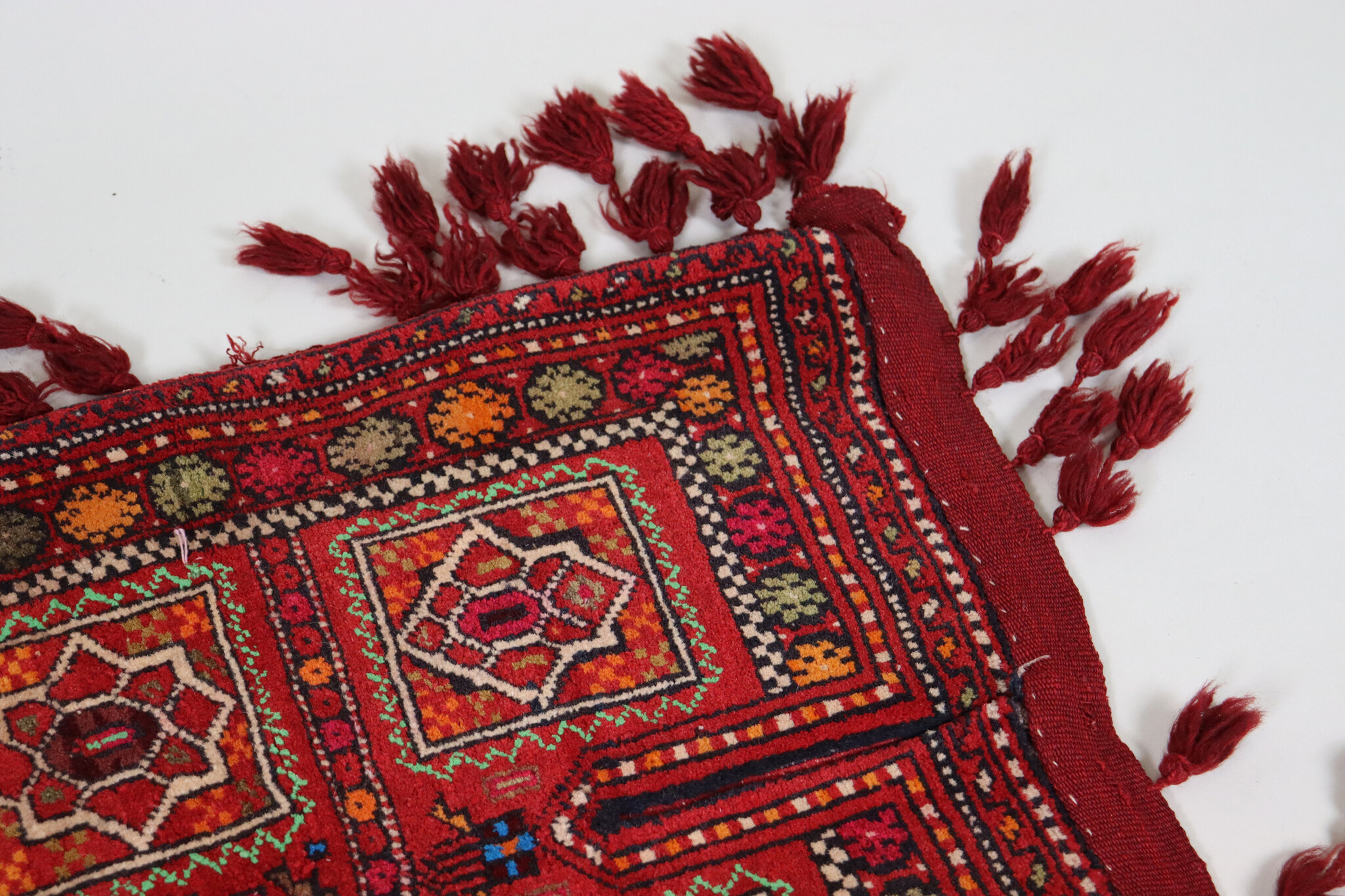 Antique beloch Ersari  design nomad Rug Horse saddle cover blanket rug from Afghanistan Nr:23C