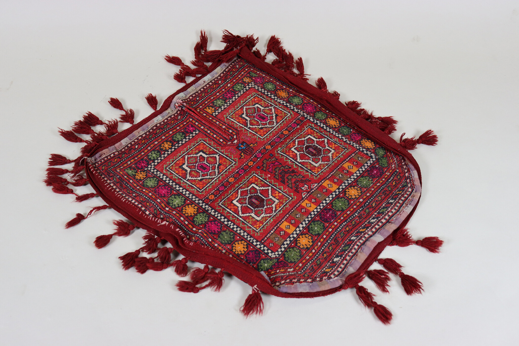 Antique beloch Ersari  design nomad Rug Horse saddle cover blanket rug from Afghanistan Nr:23C