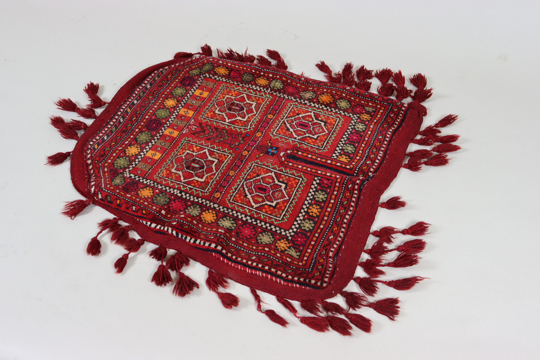 Antique beloch Ersari  design nomad Rug Horse saddle cover blanket rug from Afghanistan Nr:23C