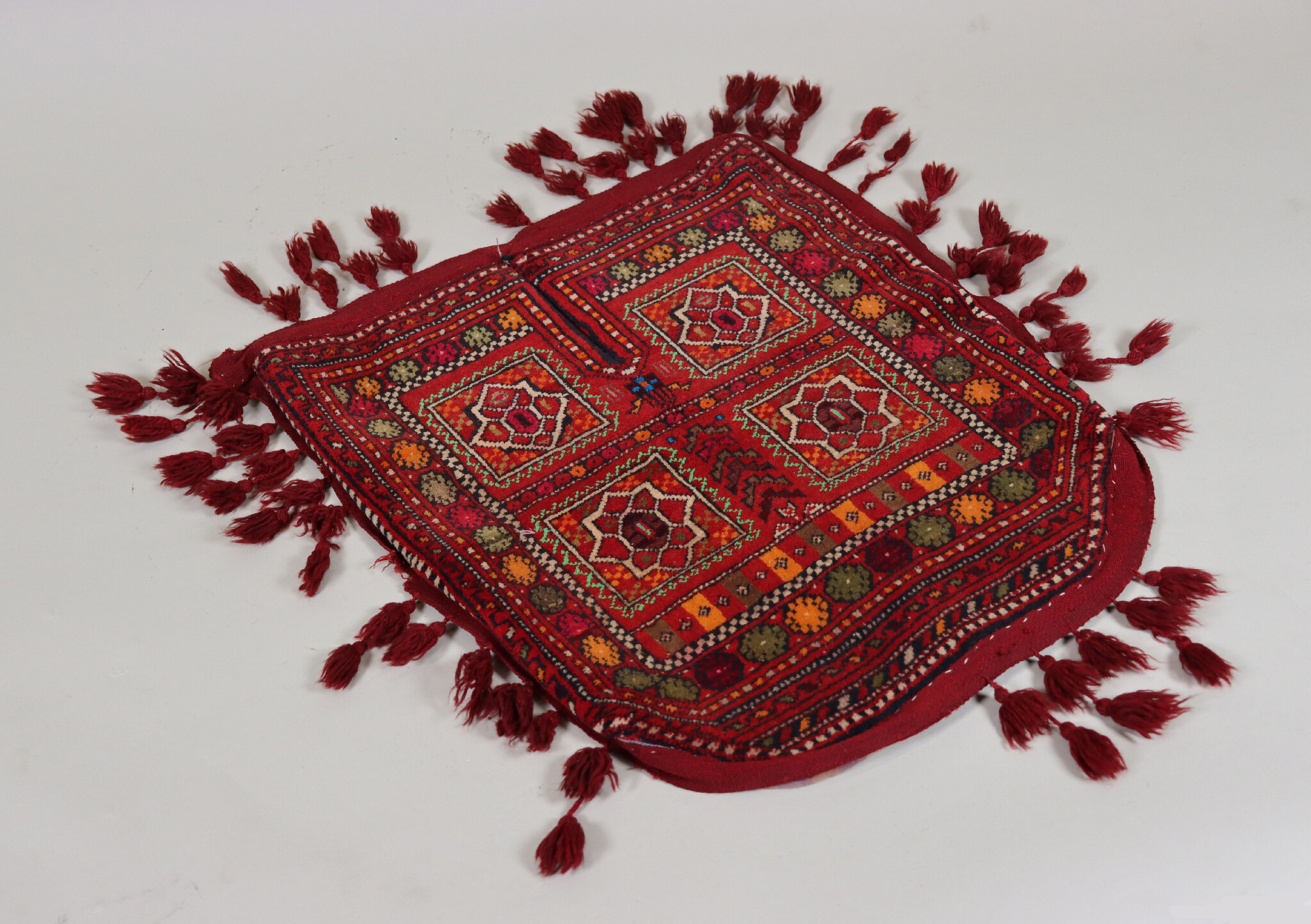 Antique beloch Ersari  design nomad Rug Horse saddle cover blanket rug from Afghanistan Nr:23C