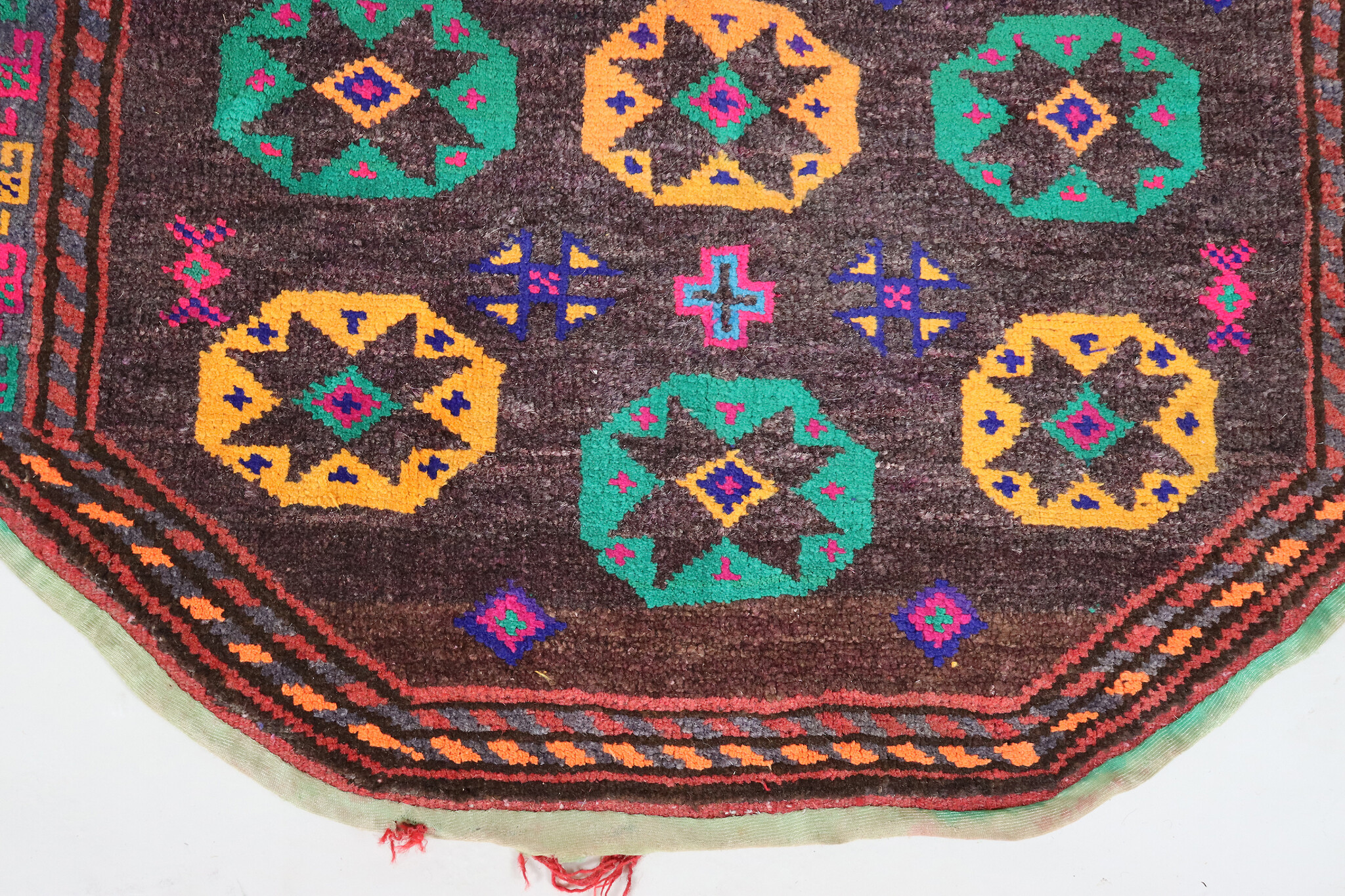 Antiker Beloch Ersari  Design Teppich Pferdesatteldecke Decke Teppich aus Afghanistan  Nr:23E