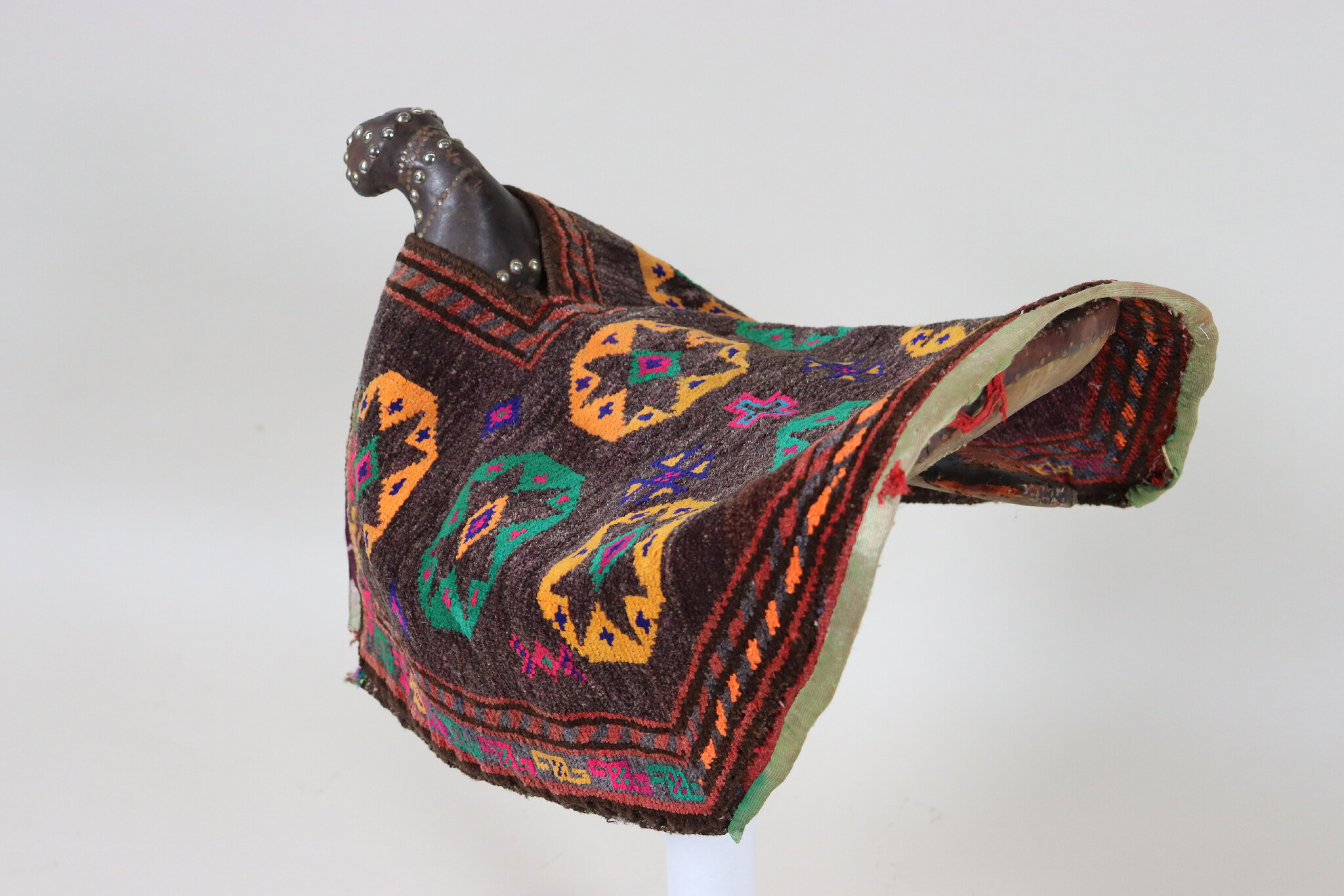 Antiker Beloch Ersari  Design Teppich Pferdesatteldecke Decke Teppich aus Afghanistan  Nr:23E