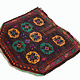 Antique beloch Ersari  design nomad Rug Horse saddle cover blanket rug from Afghanistan Nr:23E