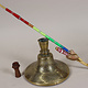 Antique Engraved Brass Hookah Shisha hubble-bubble from india pakistan No:23/L