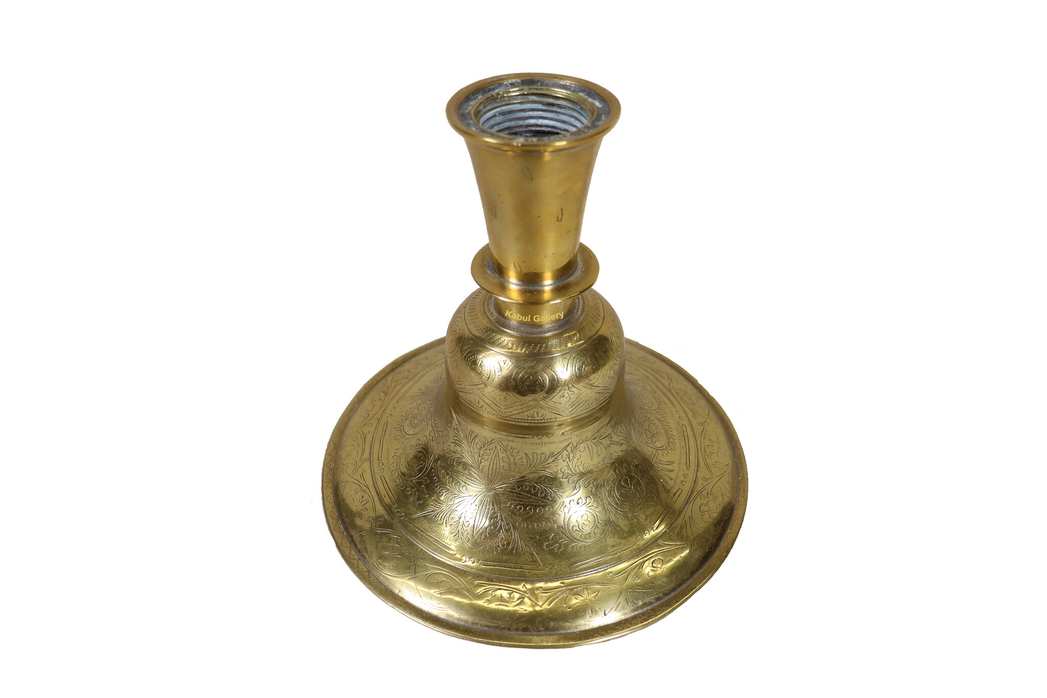 Antique Engraved Brass Hookah Shisha hubble-bubble from india pakistan No:23/M