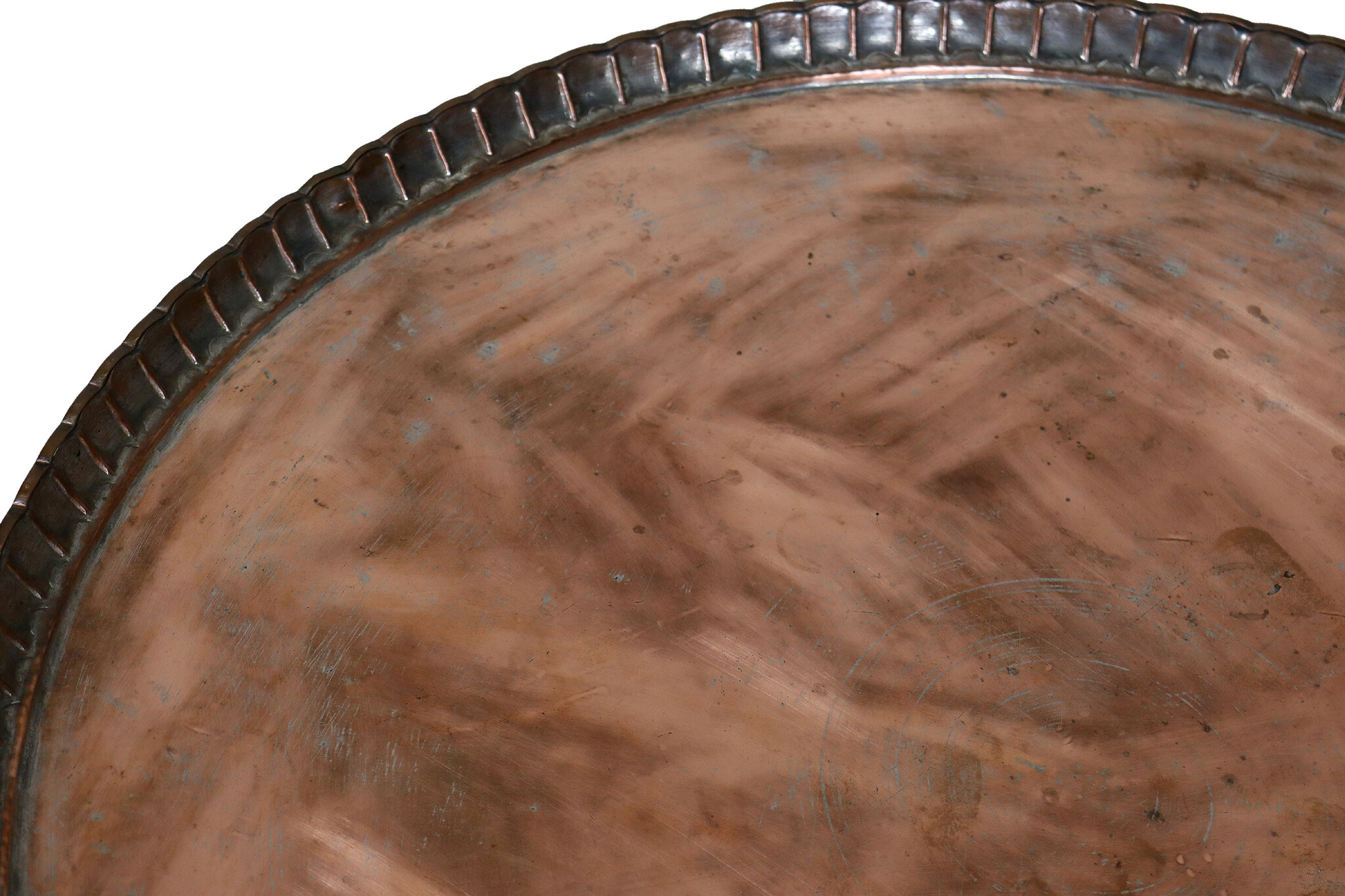 93 cm Ø  osmanisch ägyptisch marokkanisch orient Kupfer tablett Teetisch beisteltisch Afghanistan   Nr:HH - HH22A