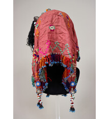 hand embroidered banjara groom wedding headdress Sindh Pakistan. No:23/B