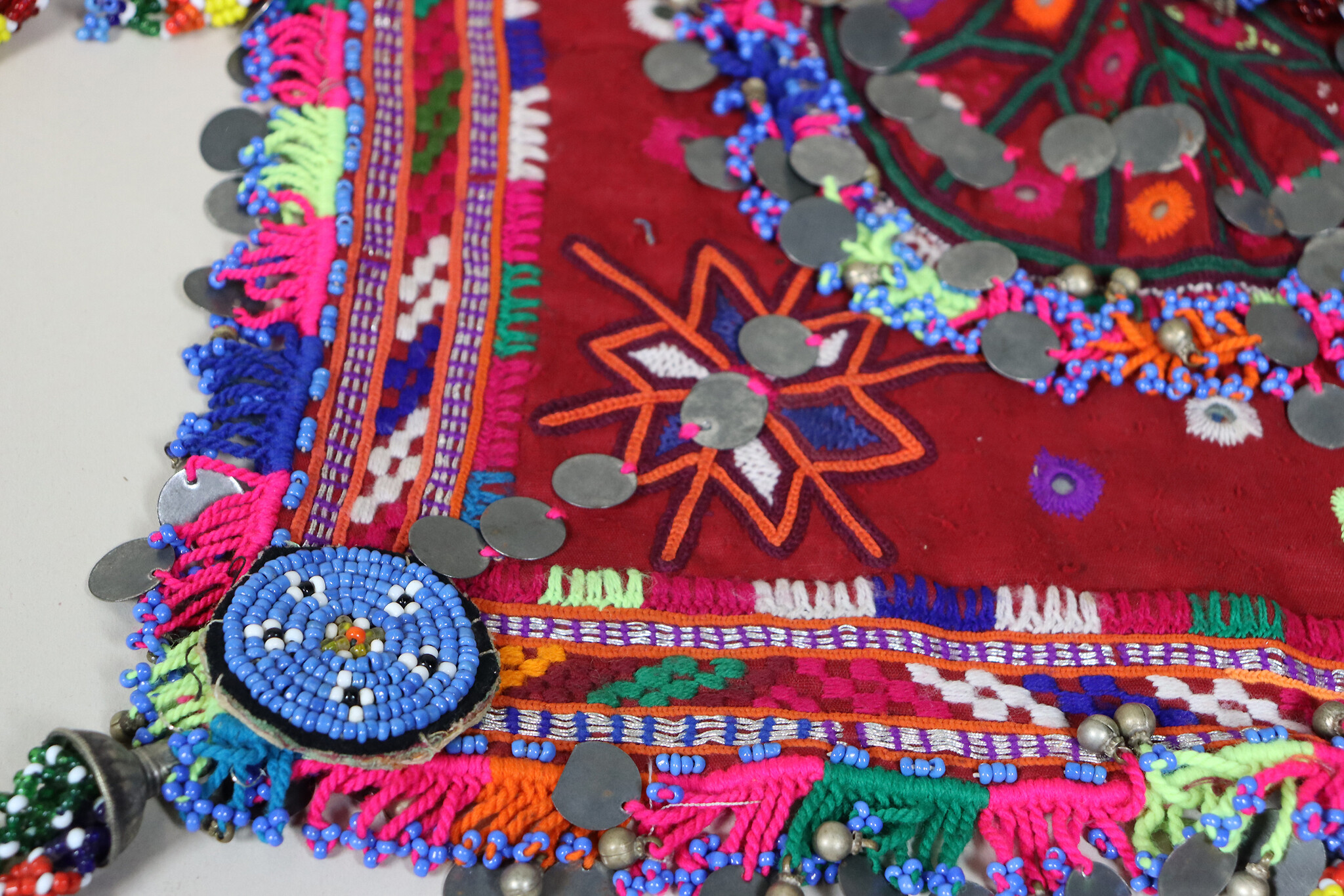 antik banjara bräutigam Hochzeit kopfschmuck kopfbdekung aus sindh Pakistan . No:23/C