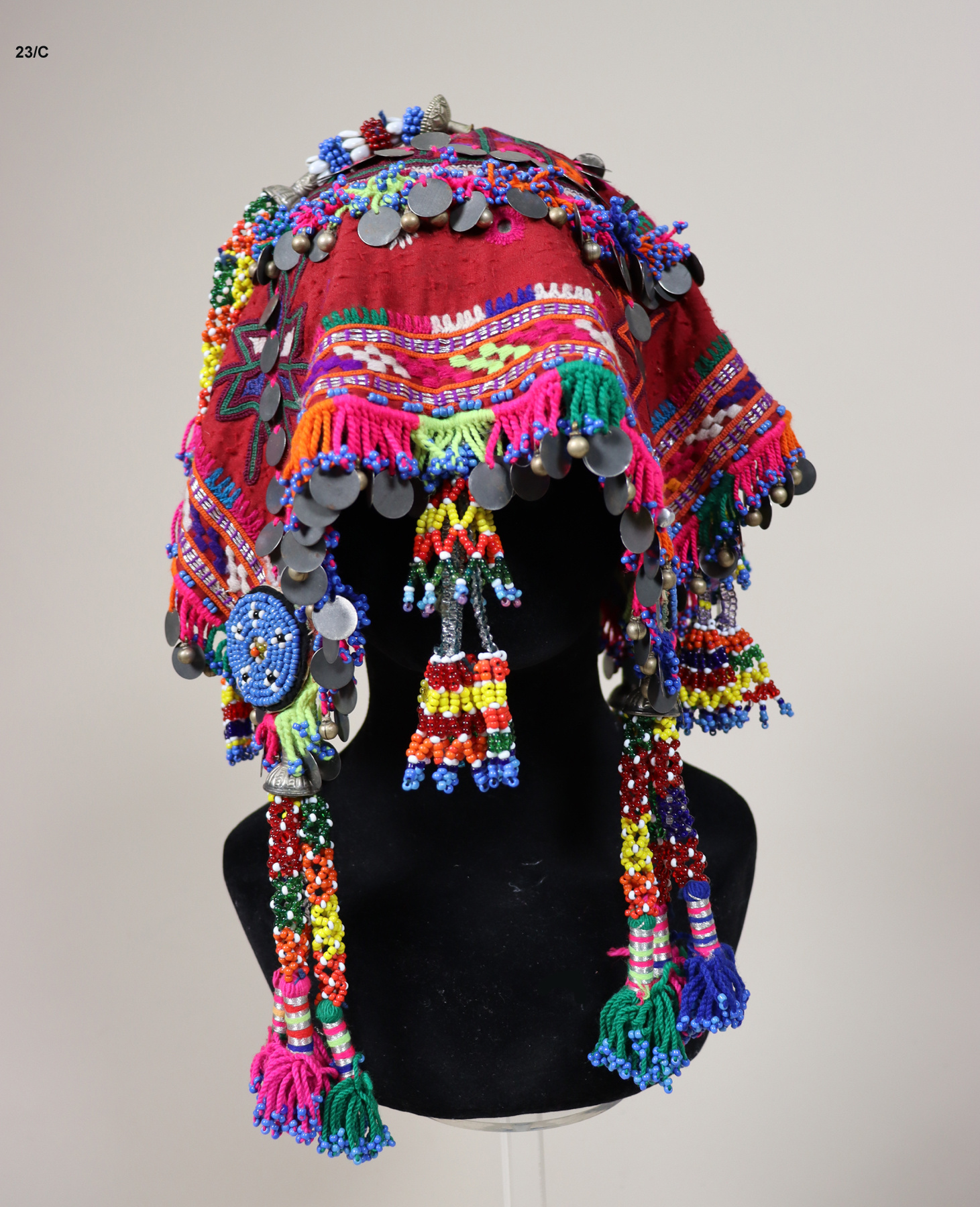 antik banjara bräutigam Hochzeit kopfschmuck kopfbdekung aus sindh Pakistan . No:23/C