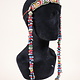 antique handmade vintage glass beads nomadic Afghan Tribal Dancing head jewelry headdress of nomadic woman Afghanistan Pakistan No:23 D