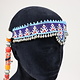 antik Afghan Nomaden orientalische tribal bellydance Kopfschmuck Glas perllen und münzen Afghanistan und Pakistan Nr:23 E