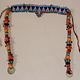 antique handmade vintage glass beads nomadic Afghan Tribal Dancing head jewelry headdress of nomadic woman Afghanistan Pakistan No:23E