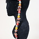 antique handmade vintage glass beads nomadic Afghan Tribal Dancing head jewelry headdress of nomadic woman Afghanistan Pakistan No:23E