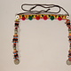 antique handmade vintage glass beads nomadic Afghan Tribal Dancing head jewelry headdress of nomadic woman Afghanistan Pakistan No:23 F