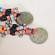 antique handmade vintage glass beads nomadic Afghan Tribal Dancing head jewelry headdress of nomadic woman Afghanistan Pakistan No:23 F