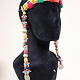 antique handmade vintage glass beads nomadic Afghan Tribal Dancing head jewelry headdress of nomadic woman Afghanistan Pakistan No:23 F